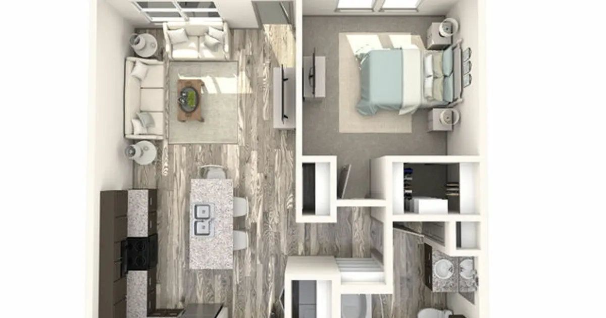 Unit 1330 A2 Bottle House on Main